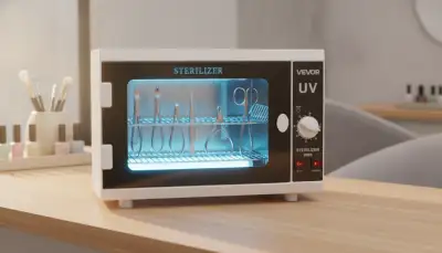 Hygiene mit UV Sterilisator Maniküre