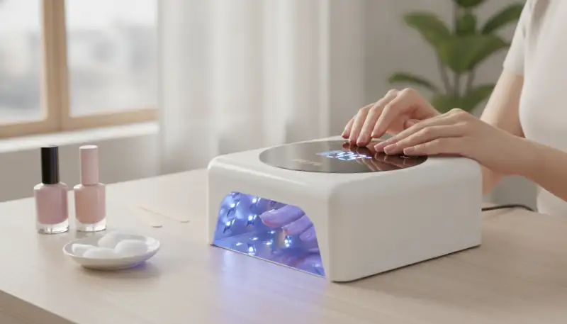 Akku Nagellampe mit Display: Volle Kontrolle