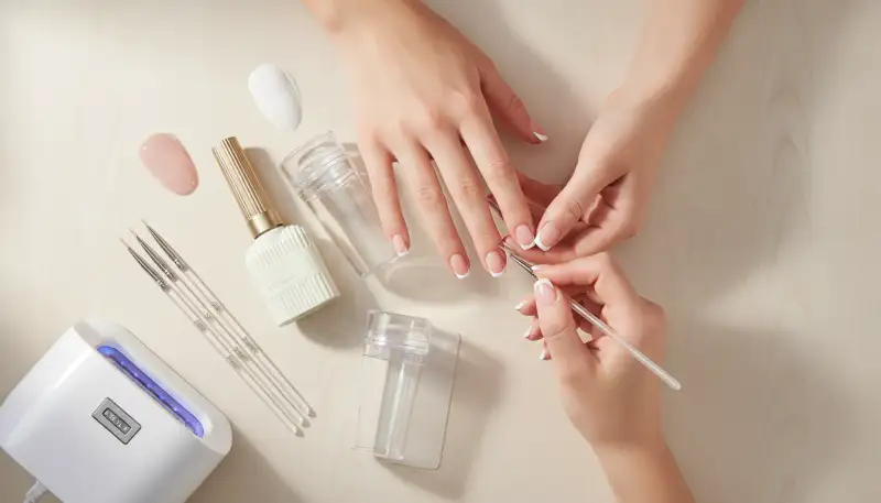 French Gele: Perfekte Nagelspitzen gestalten