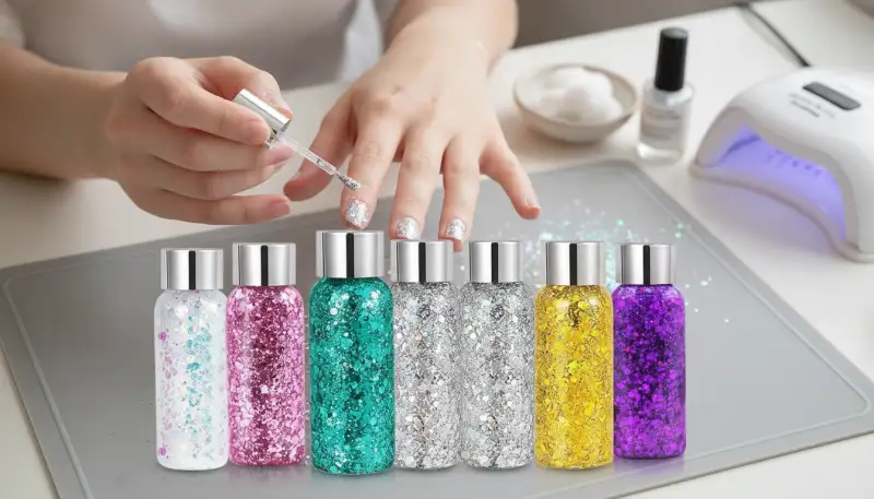 Glittergel Nägel: Funkelnde Maniküre leicht gemacht
